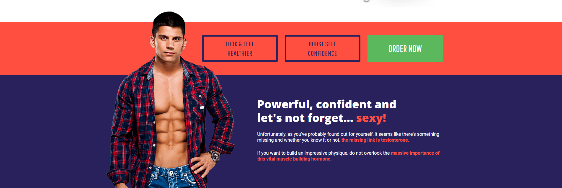 Powerful, confident and sexy